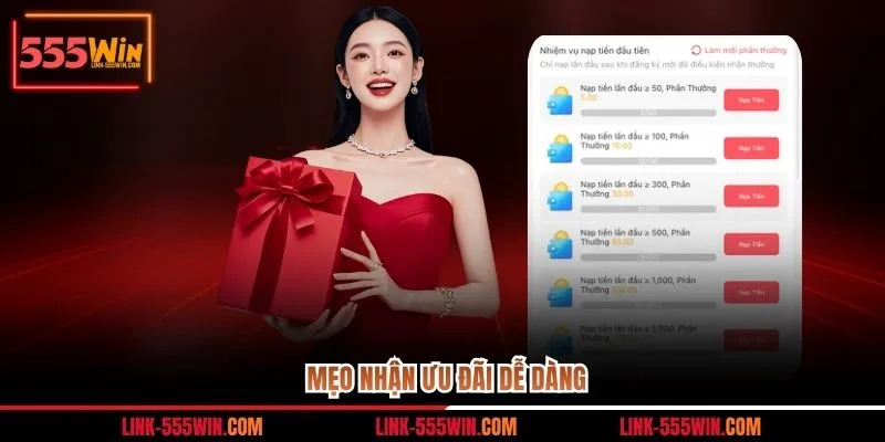 Mẹo nhận ưu đãi dễ dàng